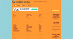 Desktop Screenshot of global-web-directory.com